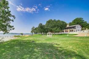 Lakefront Eufaula Escape with Dock and Private Beach!